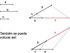 Geometría para Julia: Proporcionalidad I. Operaciones con segmentos Geometría para Julia: Proporcionalidad I. Operaciones con segmentos