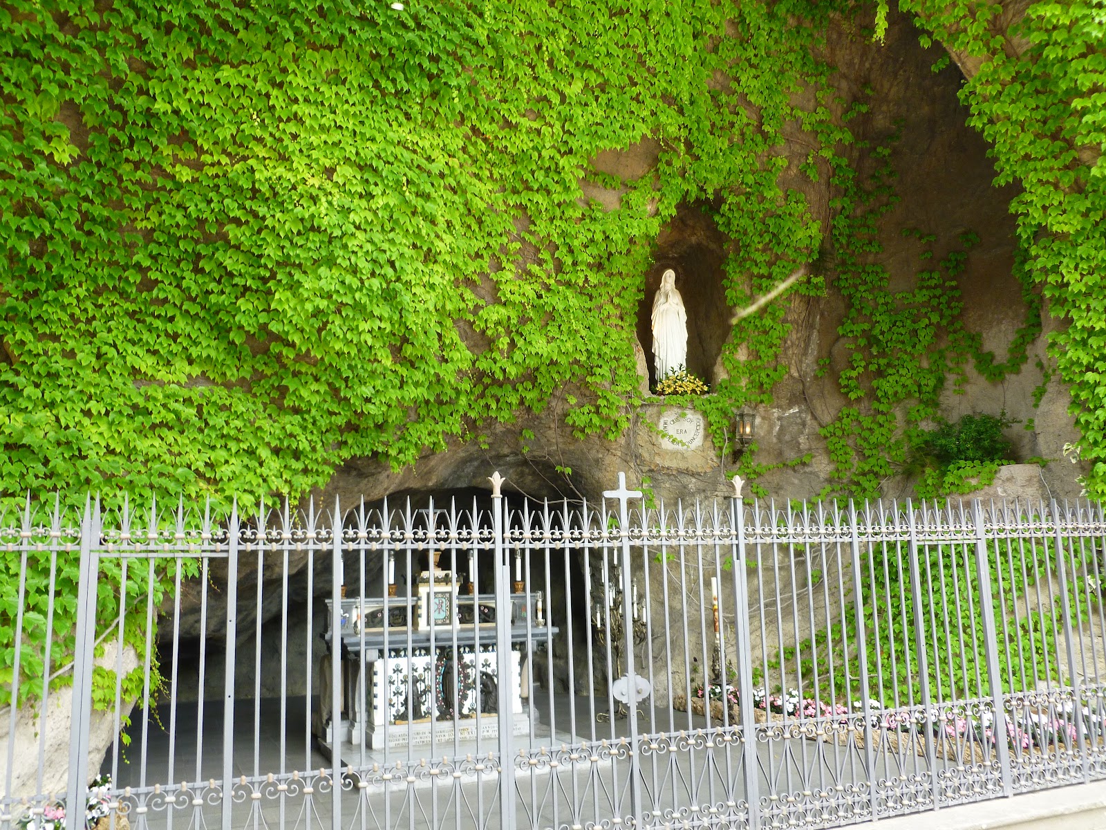 Aggie Horticulture Goes To Italy: Our Lady of Lourdes: The Vatican ...