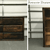 How To Turn A Dated Dresser Into A Mini Mudroom