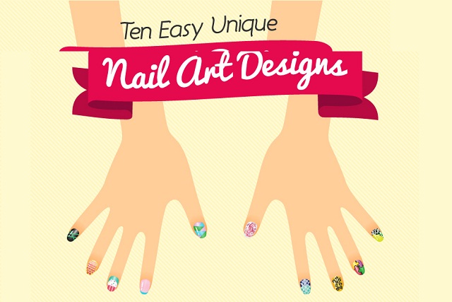 Image: Ten Easy Unique Nail Art Designs [Infographic}