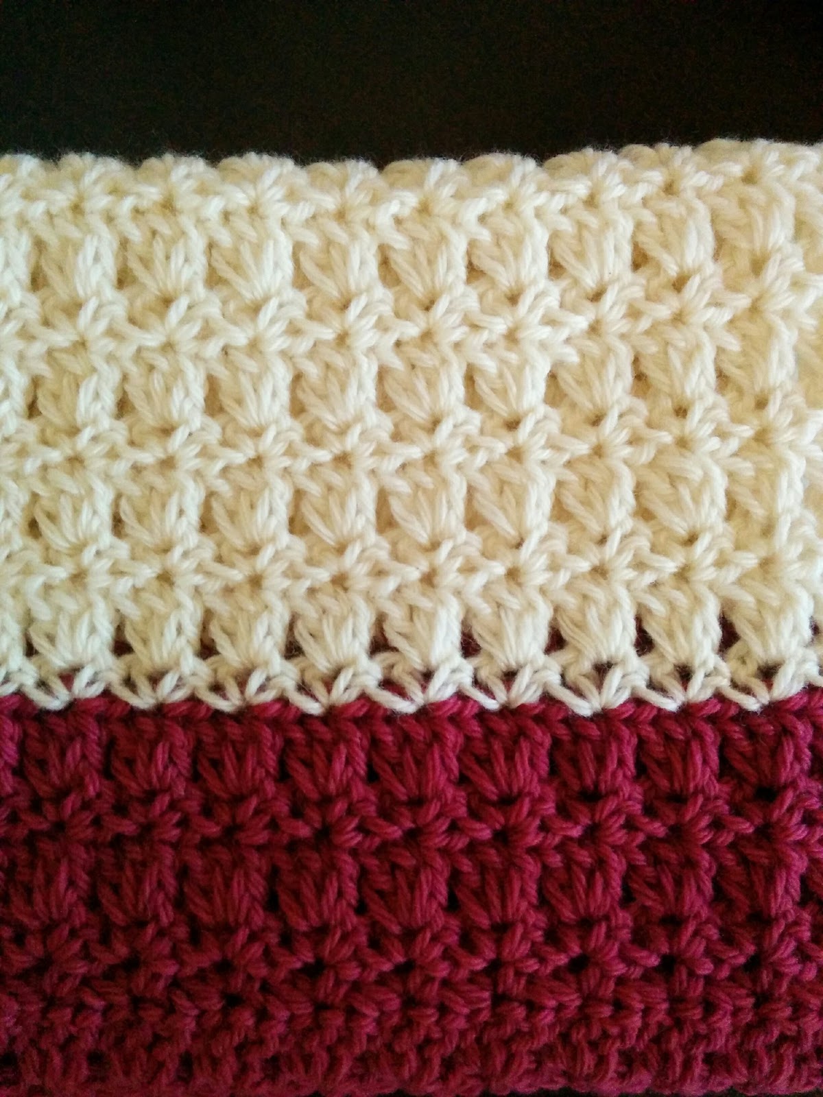 簡単な模様編みプリムローズステッチのスヌードの編み方 Crochet And Me かぎ針編みの編み図と編み方