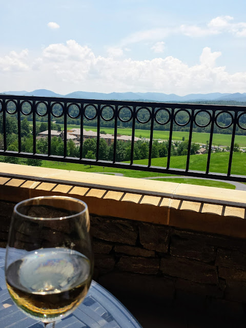Drinks on the Terrace at the Inn at Biltmore.