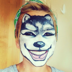 wolf face makeup paint costume last minute teeth halloween any