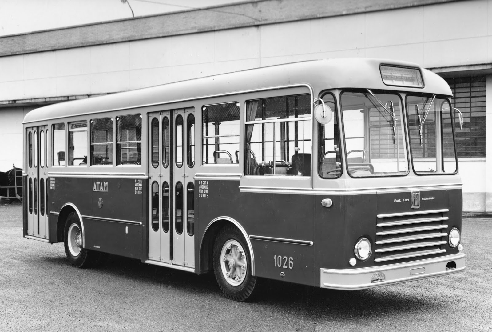 Trasporti Pubblici in Romagna I primi autobus dell’ATAM (1960 1968)