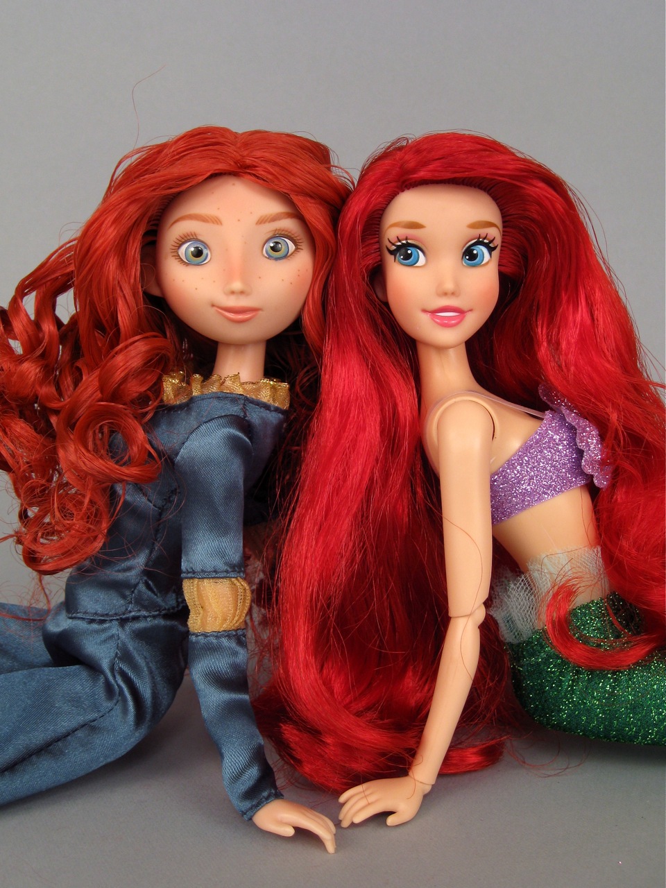2014 Ariel and Merida Disney Store