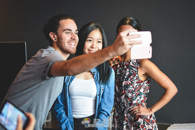 Selfie time with UsTheDuo =D