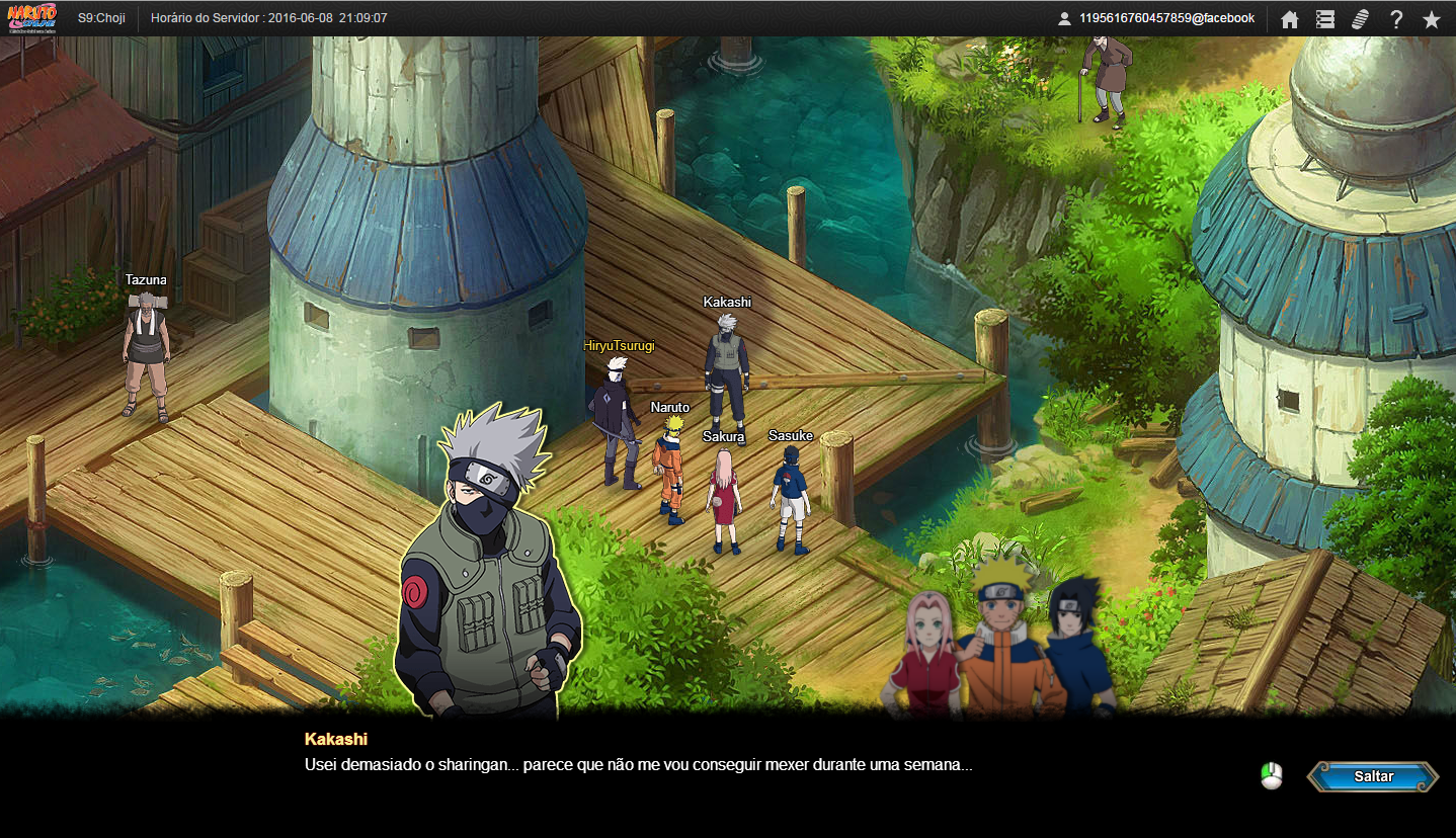 Como jogar Naruto Online, o MMORPG do anime