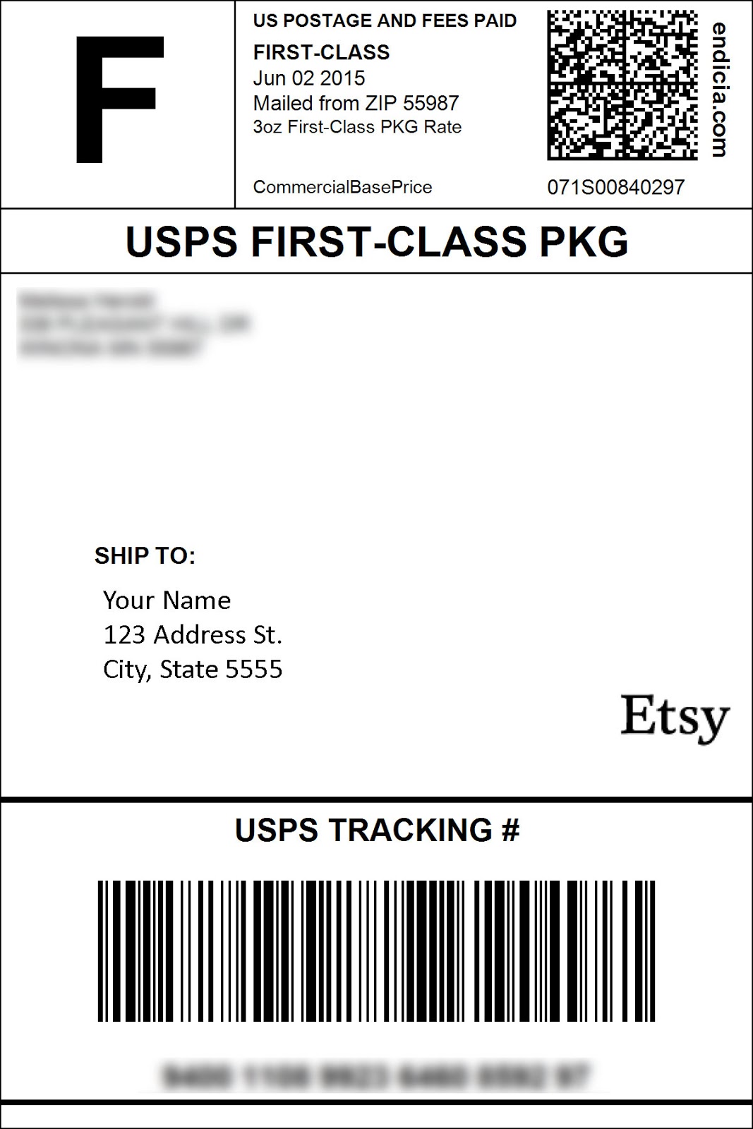 4 X 6 Shipping Label Template - Get What You Need For Free