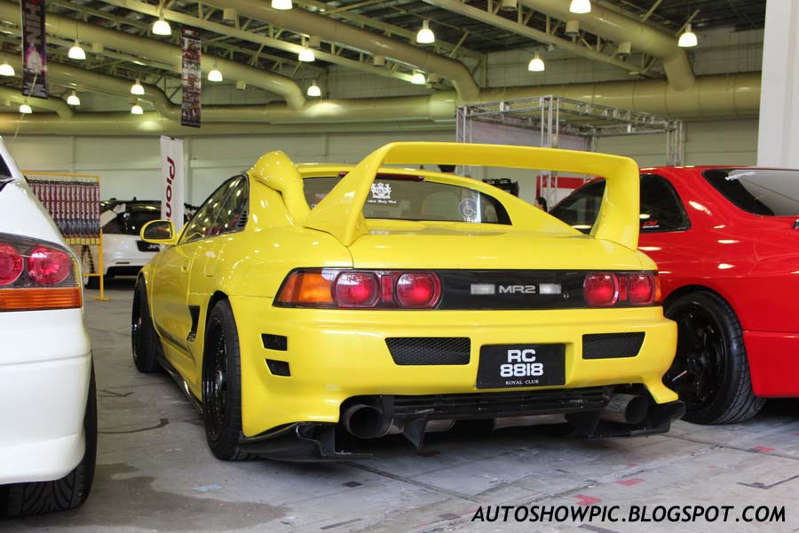 Autoshow Pic: HIN JB: Modified MR2 with Body Kit