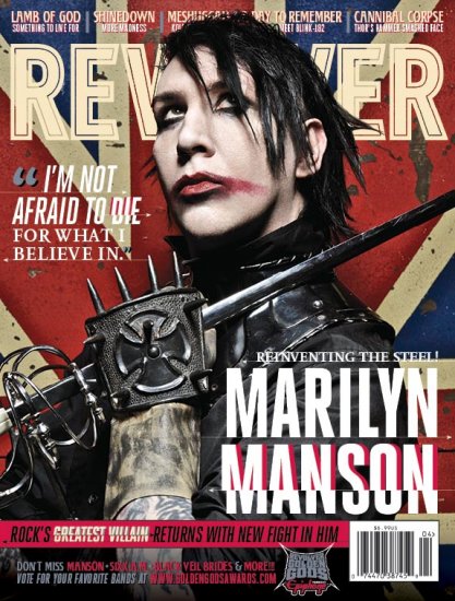 MARILYN MANSON | BLOG FAN SITE: Marilyn Manson Portada En Revista Revolver