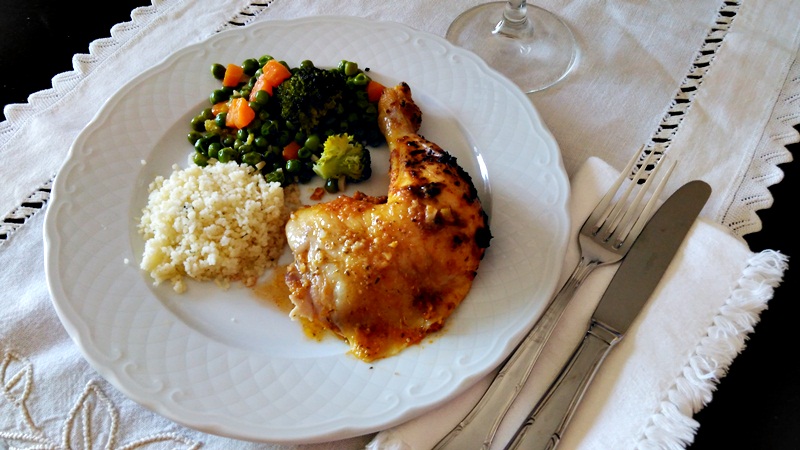 receita + frango com tomilho e limão