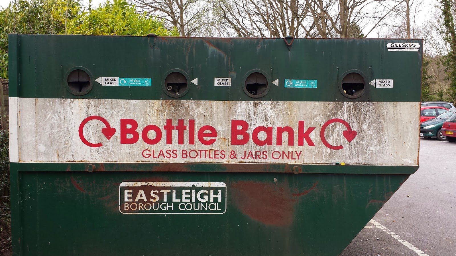 Michael Read Bottle Banks Getting Things Done in Chandler's Ford