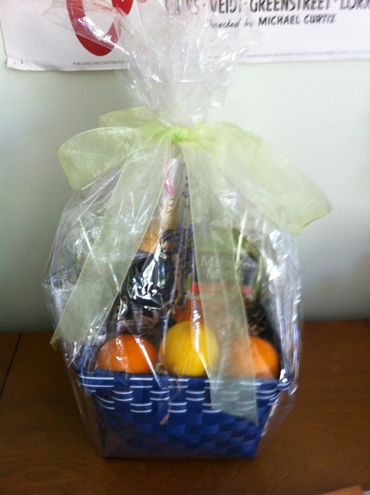 Twenty Who Gift Idea Mimosa Gift Basket