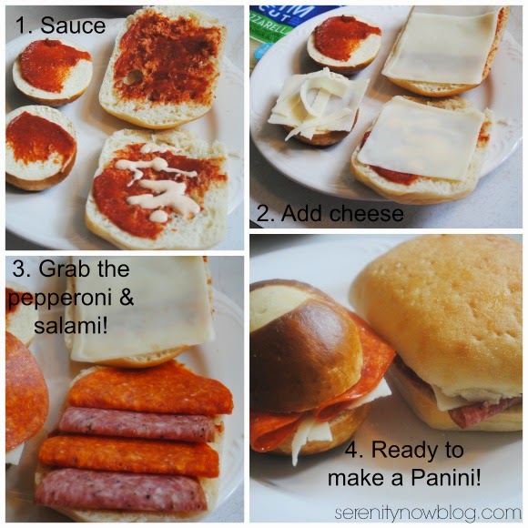 How to Make a Pizza Panini (two ways!) at home, from Serenity Now