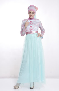 Baju Pesta Muslim Brokat Satin 2016 Baju Pesta Muslim Brokat Satin 2016