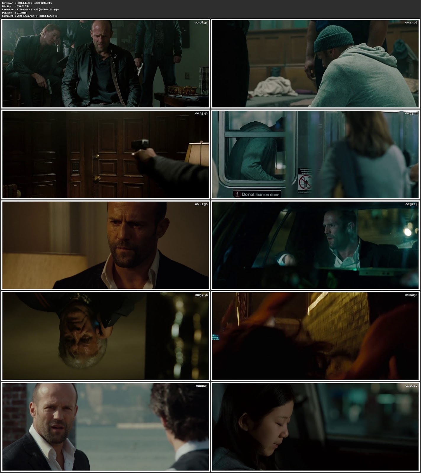 Safe 2012 Hindi Dual Audio 720p BRRip 800MB Download