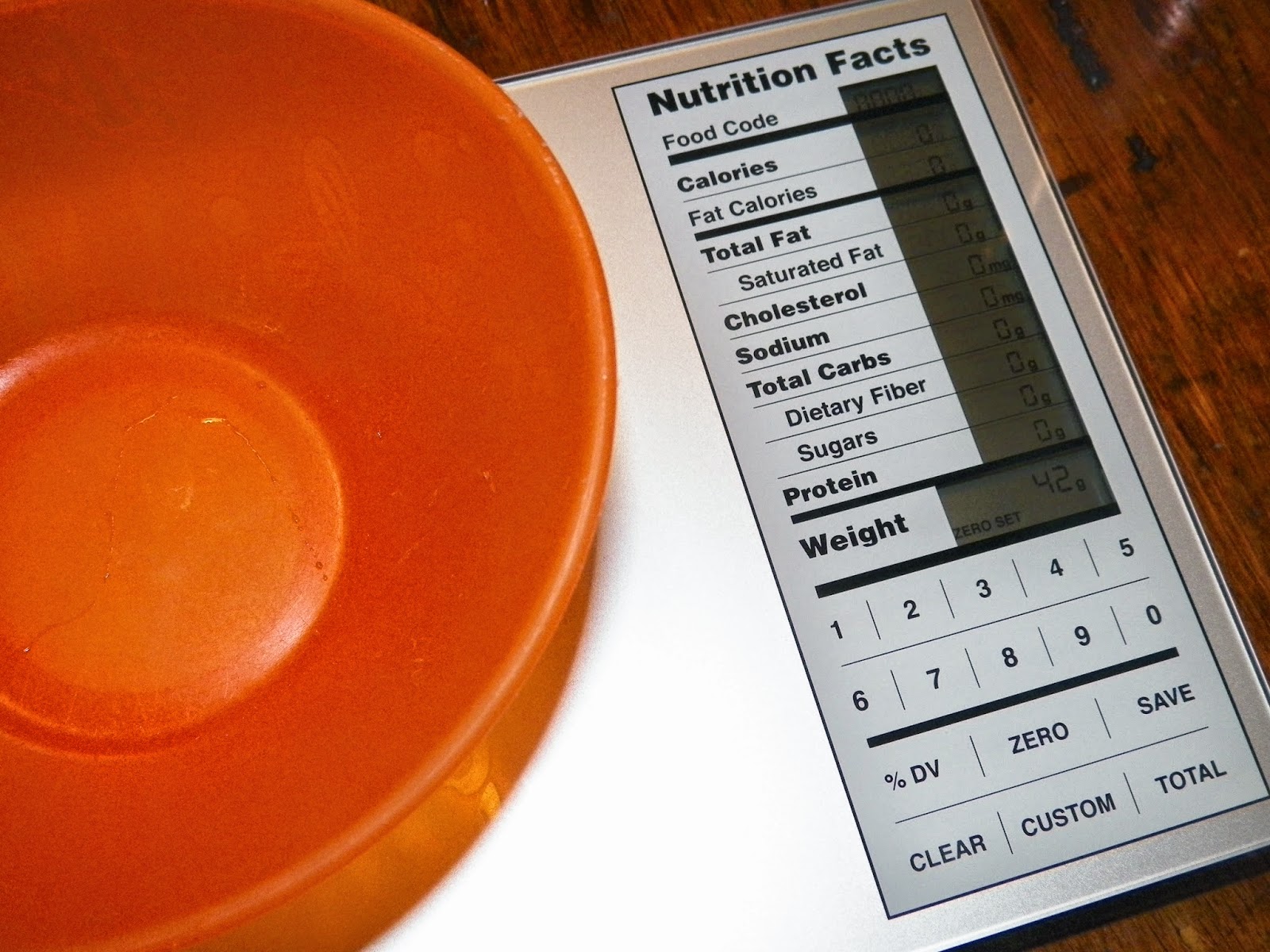 mygreatfinds Perfect Portions Digital Scale + Nutrition Facts Display
