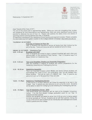 prince alfred college year 12s september 2011 vet school letter of recommendation