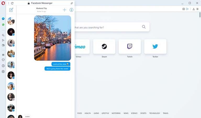 Sering Pakai WhatsApp Web? Kamu Harus Tahu Fitur Baru Browser Opera! Sering Pakai WhatsApp Web? Kamu Harus Tahu Fitur Baru Browser Opera!