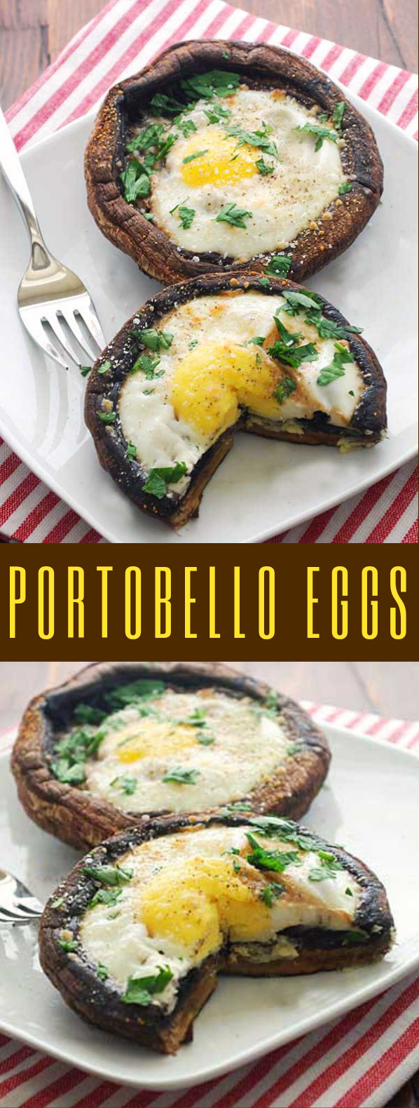 Portobello Eggs #healthyfood #brunch Portobello Eggs #healthyfood #brunch