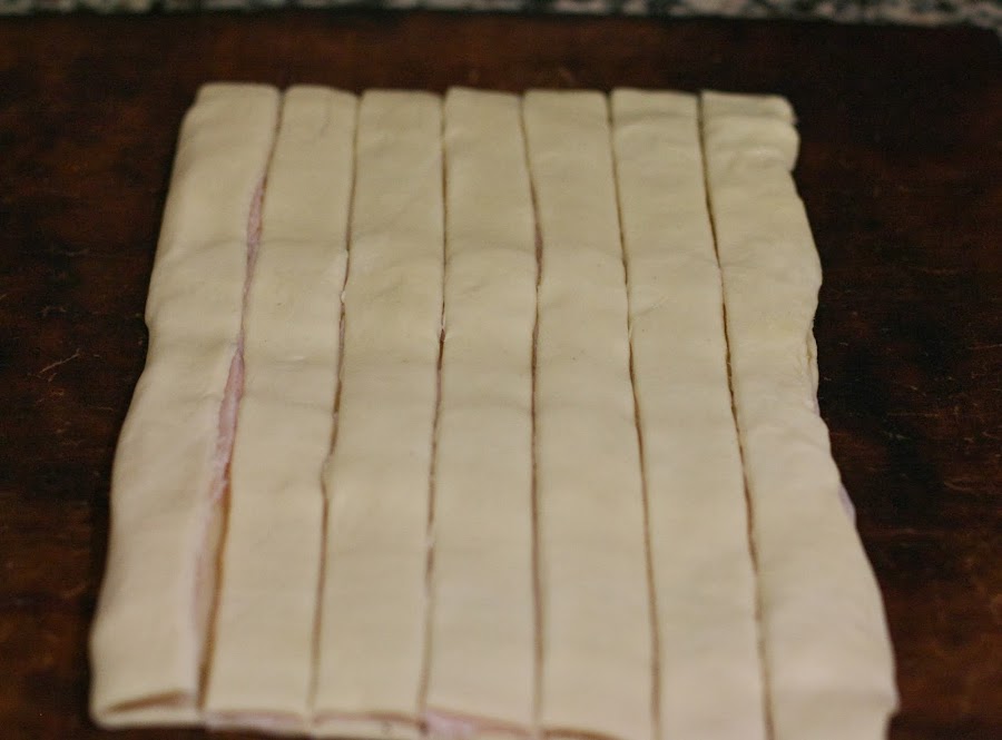 Caracolas de hojaldre, El Blog de Chechus, Chechus, Hojaldre, Entrantes, meriendas