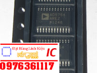 IC AD5754 chuyển đổi tín hiệu DAC 16 bit IC AD5754 chuyển đổi tín hiệu DAC 16 bit