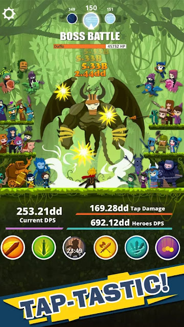 Screenshot Tap Titans Tap Titans versi terbaru
