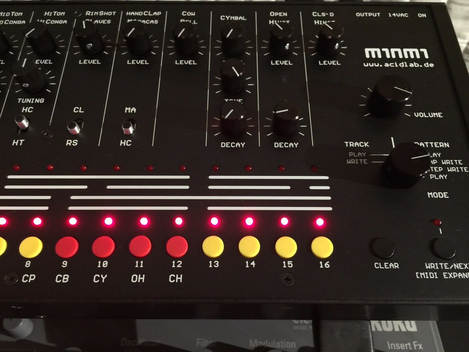 MATRIXSYNTH Acidlab Miami Analog Drum Machine