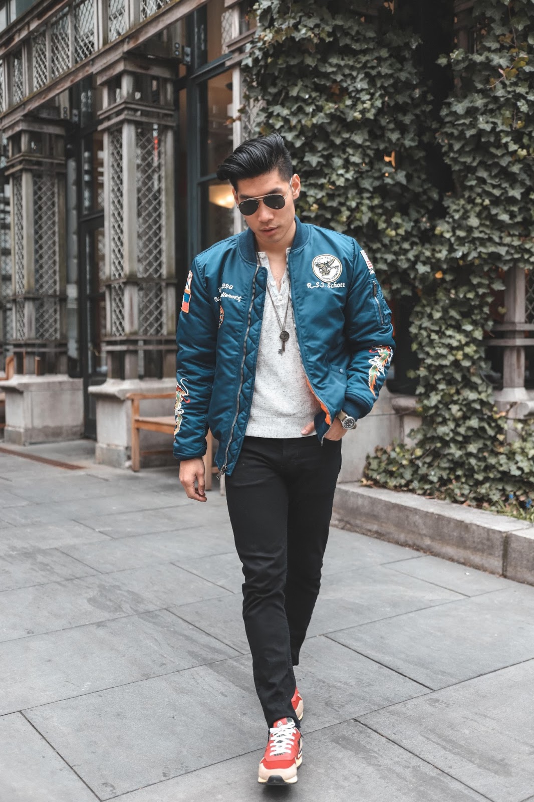 How To Wear: Souvenir Bomber Jacket — LEVITATE STYLE