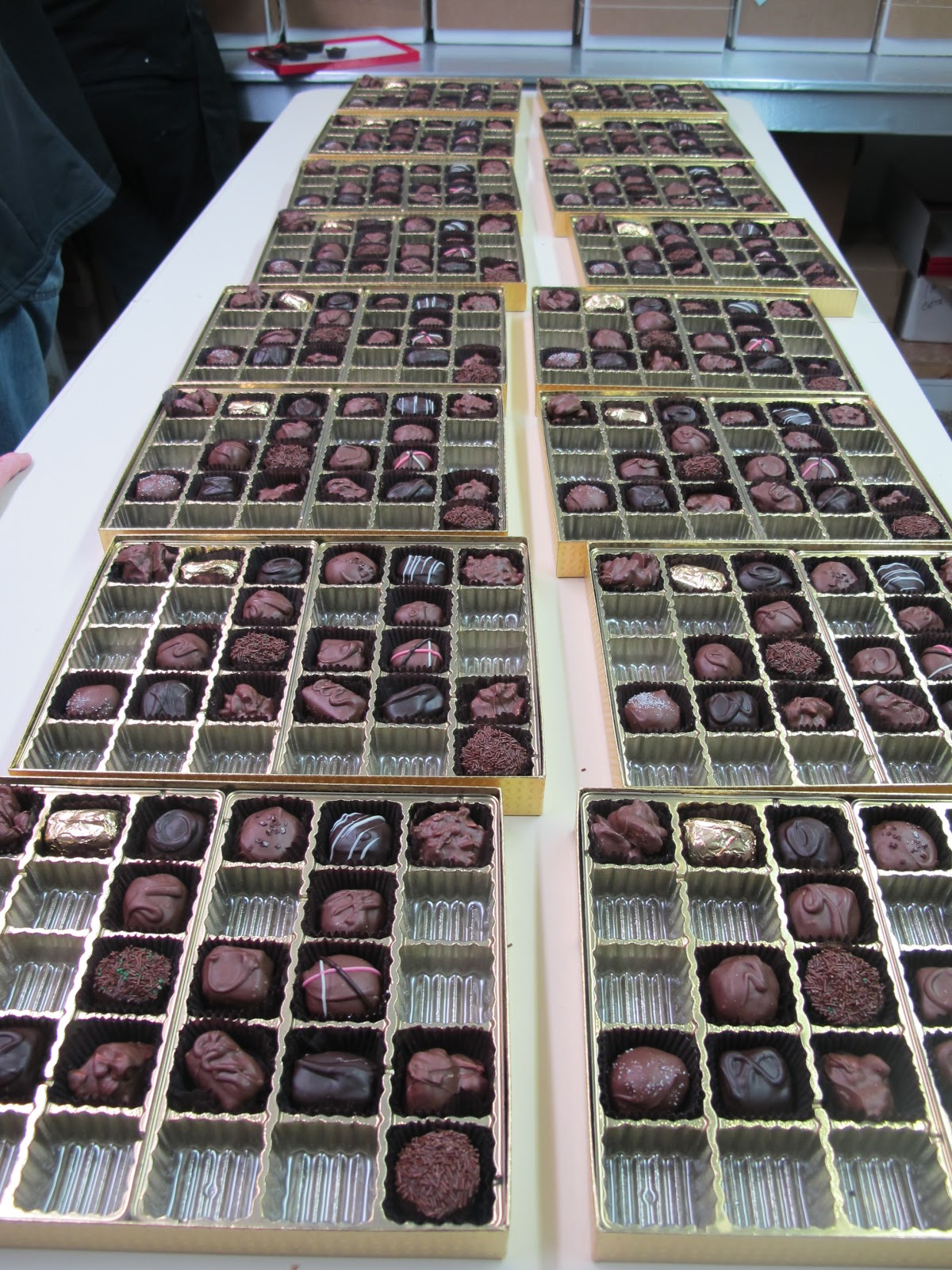 Chocolate Dipping In A Real Chocolate Factory Purple Chocolat Home