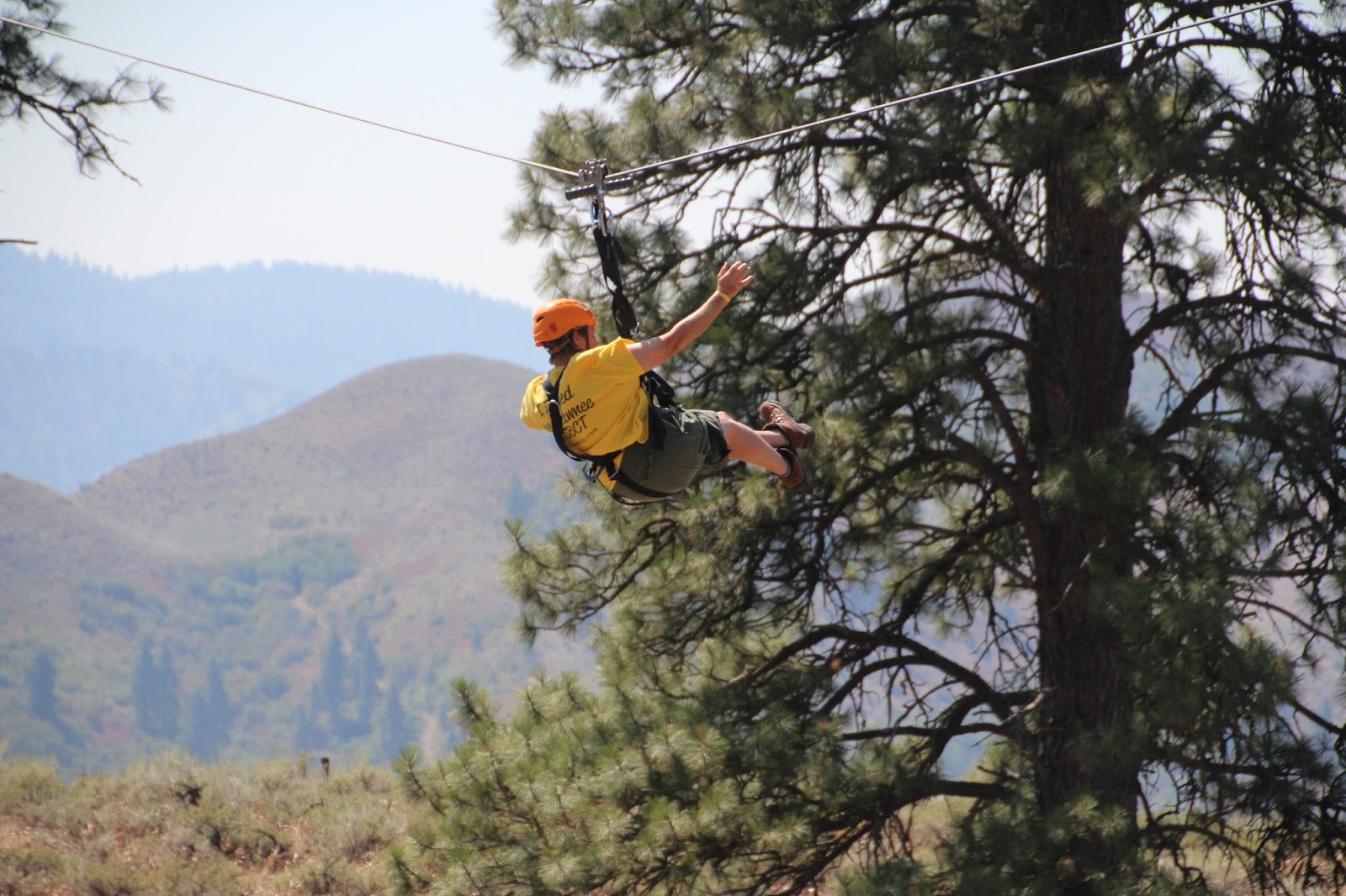 Ziplining Across the USA Friday August 16 Zip Idaho in