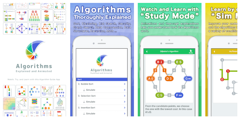 Algorithms: Explained and Animated Mobile App - Youth Apps