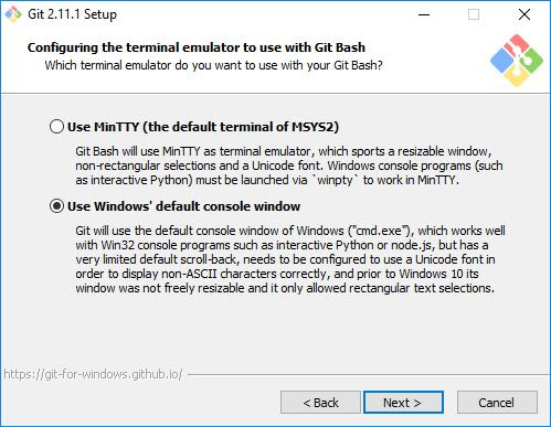 Pemilihan Terminal Emulator
