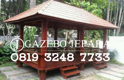 Gazebo Kayu Jepara Rumah Makan Gazebo Kayu Jepara Rumah Makan