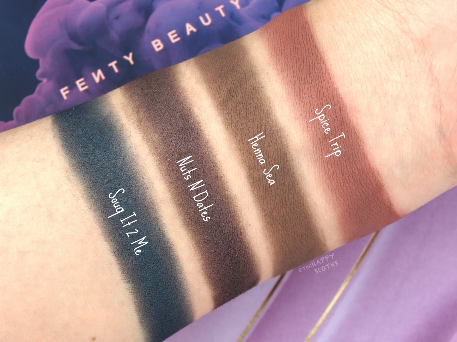 Fenty Beauty By Rihanna | Moroccan Spice Eyeshadow Palette: Review and Swatches