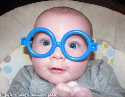 funniest kid in toy glasses