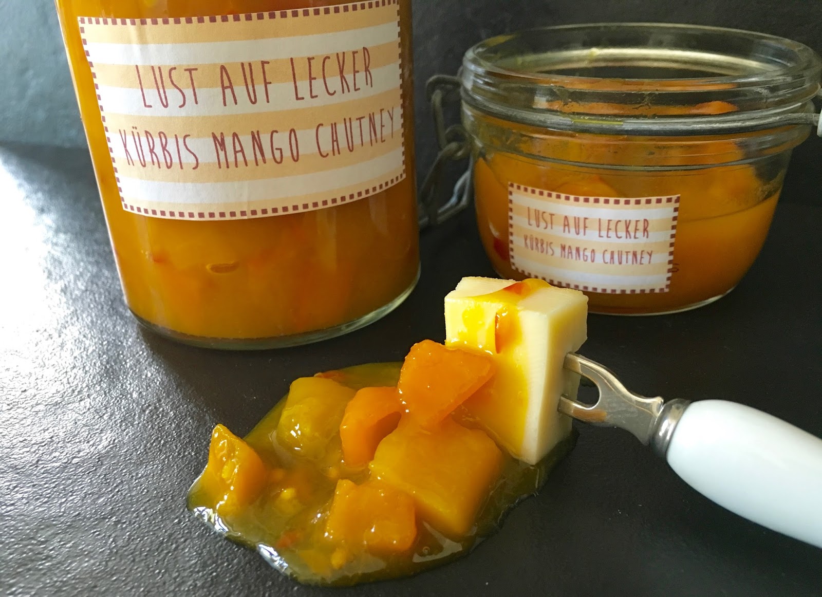 Lust auf Lecker 🌶: Kürbis-Mango-Chutney