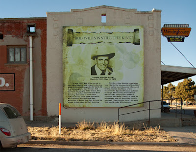 Bob WIlls mural Roy New Mexico