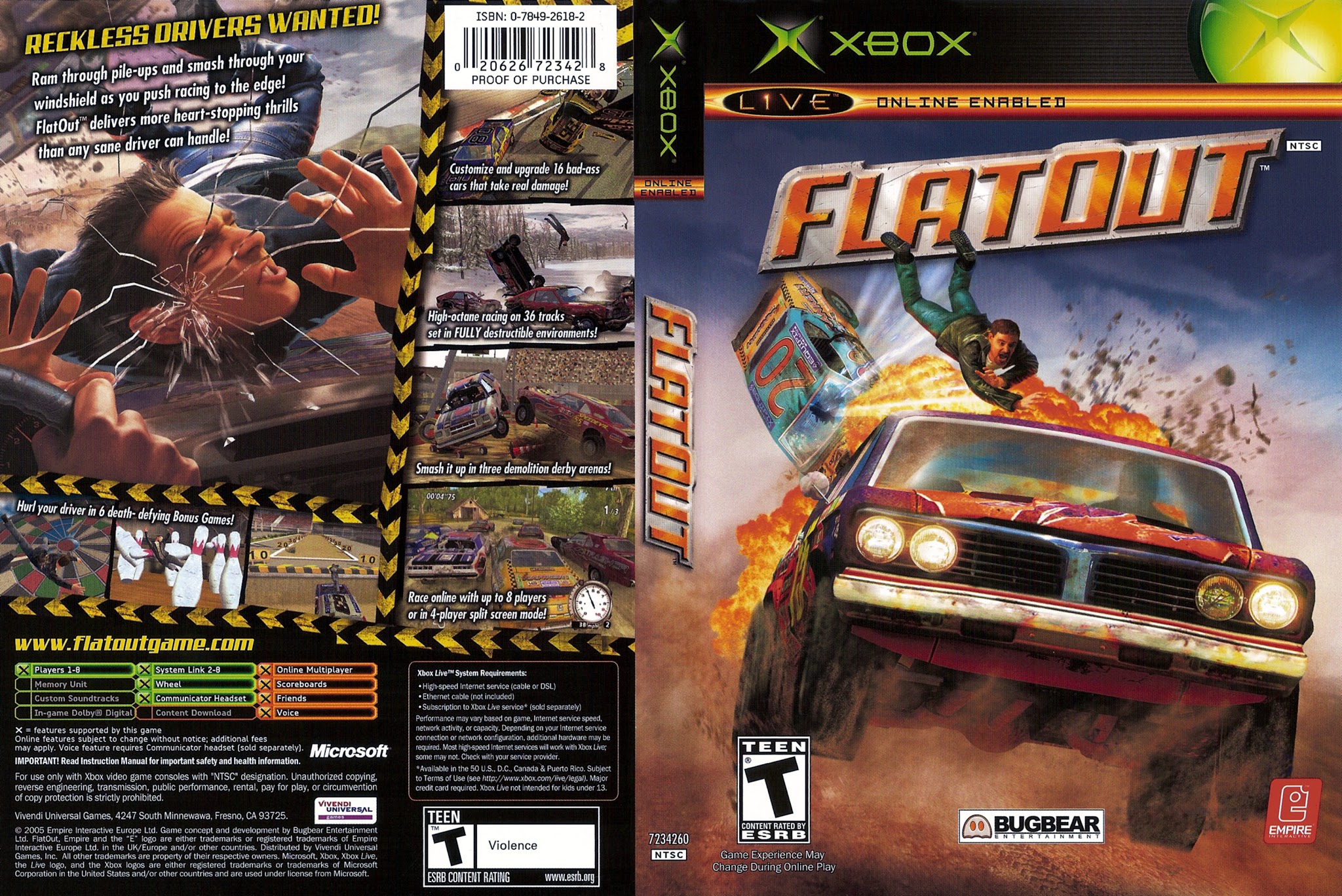 FlatOut - Xbox | Ultra Capas