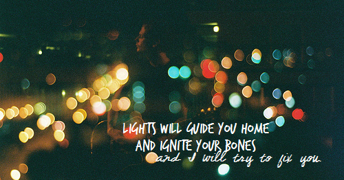Sour Sweet Story: Coldplay - Fix You