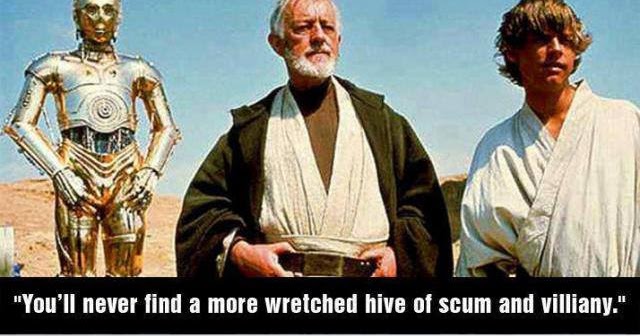 The web is a hive of scum and villainy