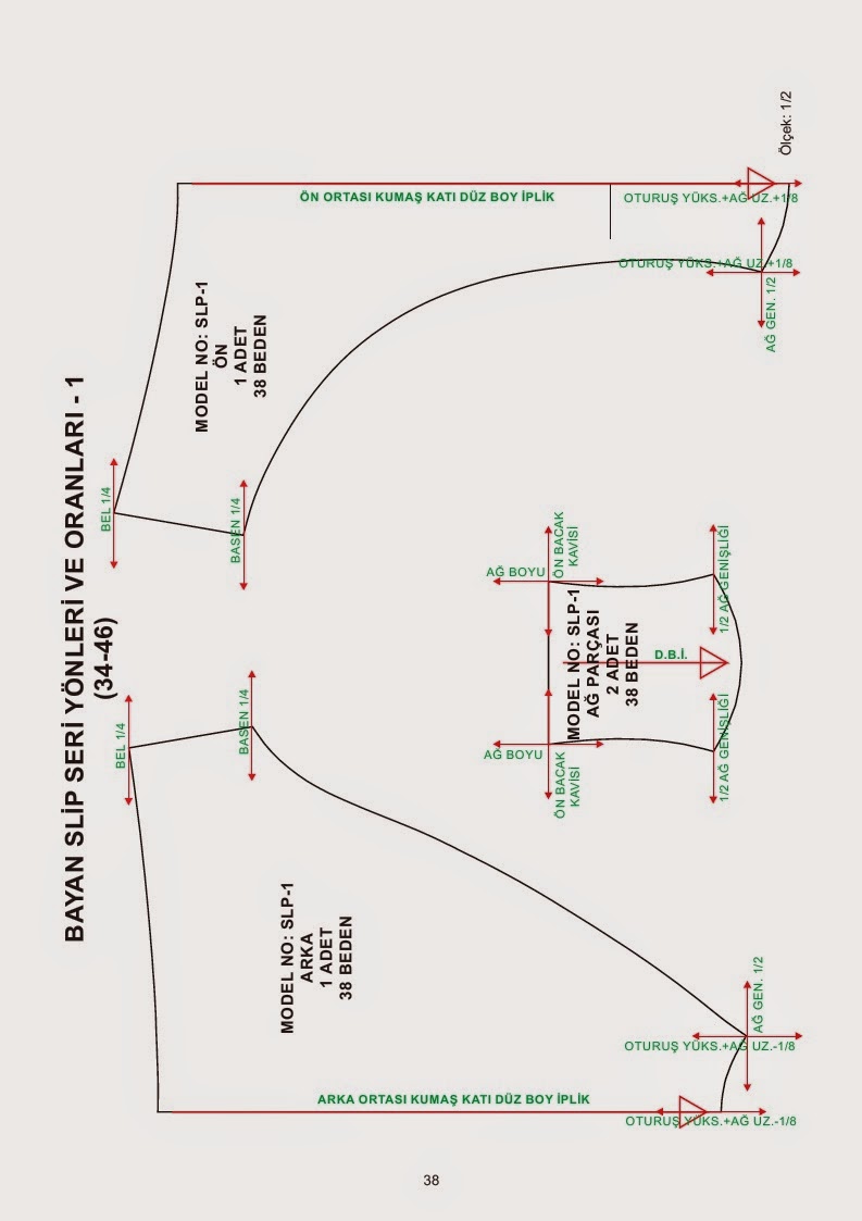 Underwear patterns book modelist kitapları