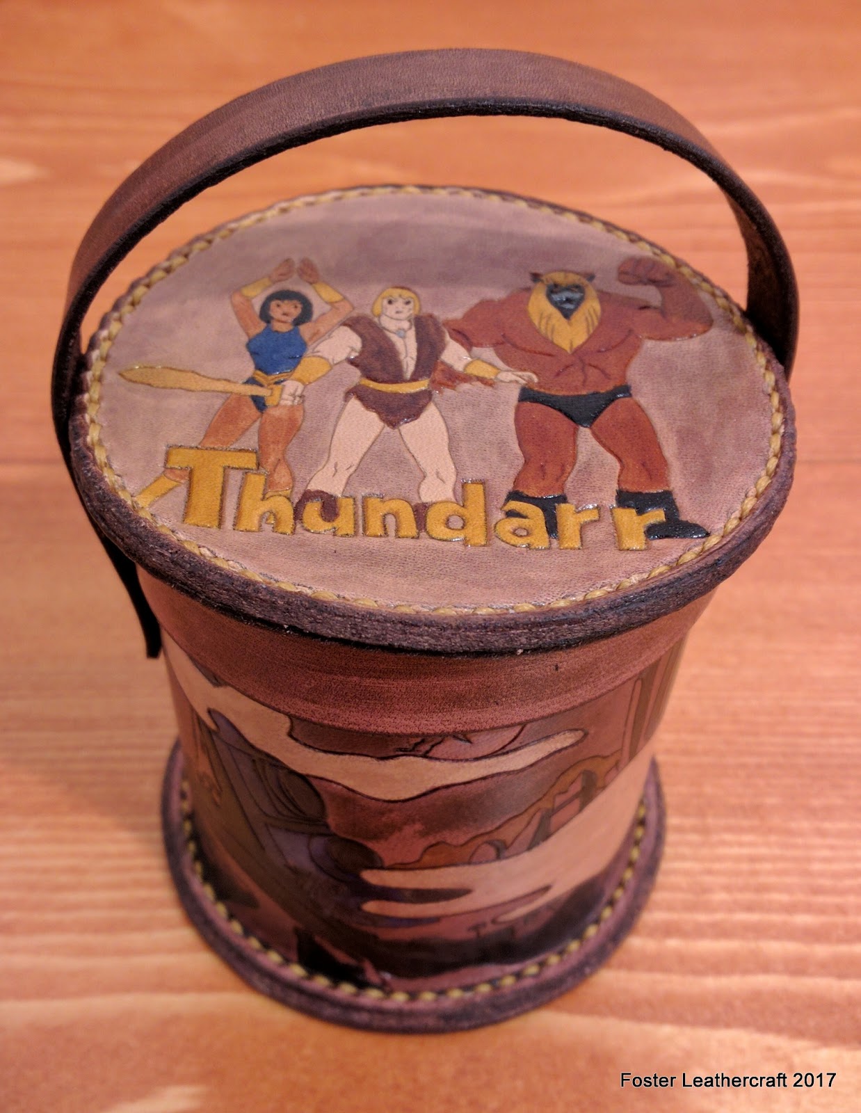 Foster Leathercraft Dice Cup Thundarr 