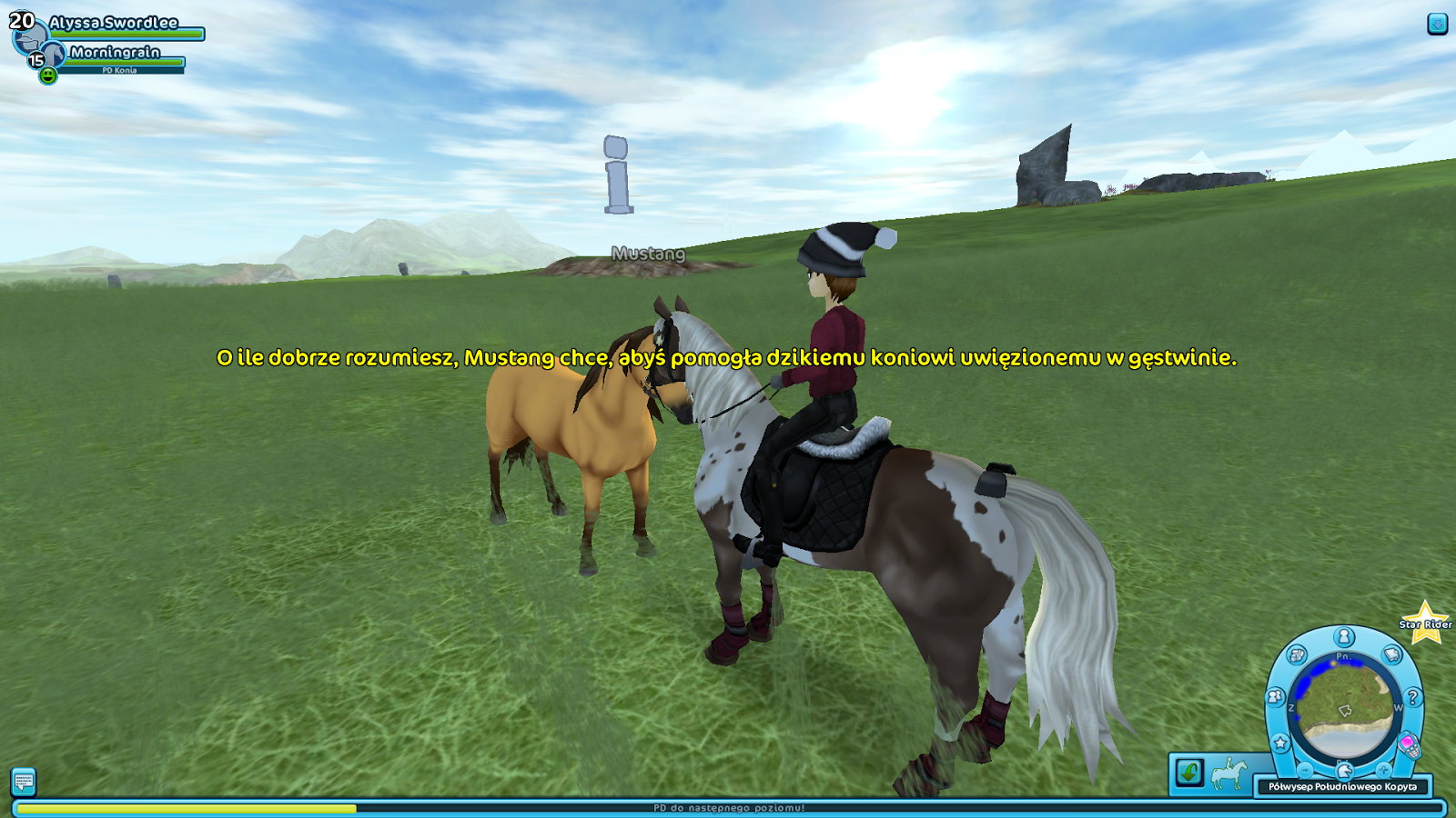 Star Stable Online Aly Mustang Z Dzikiej Doliny