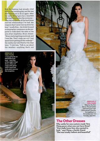 Wedding Photos Kim Kardashian In People Magazine Angled Bob Wedding Photos Kim Kardashian