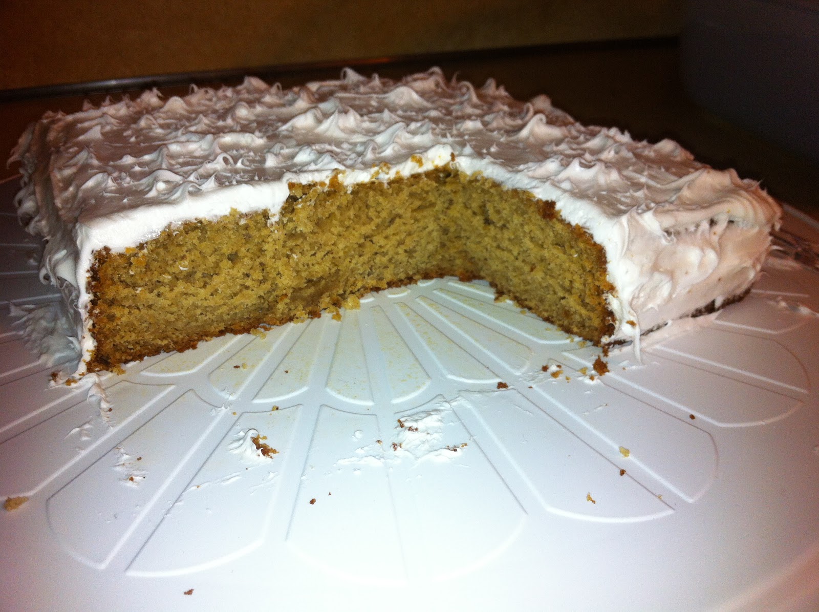 The Cookie Crumbles Applesauce Spice Cake