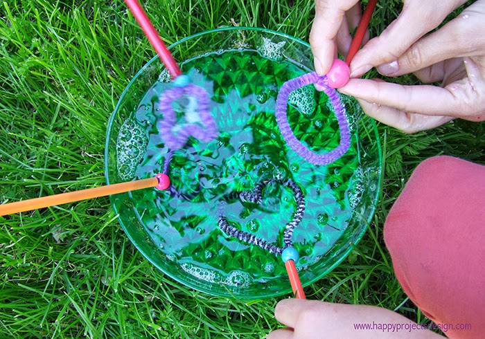 Receta pompas de jabón gigantes