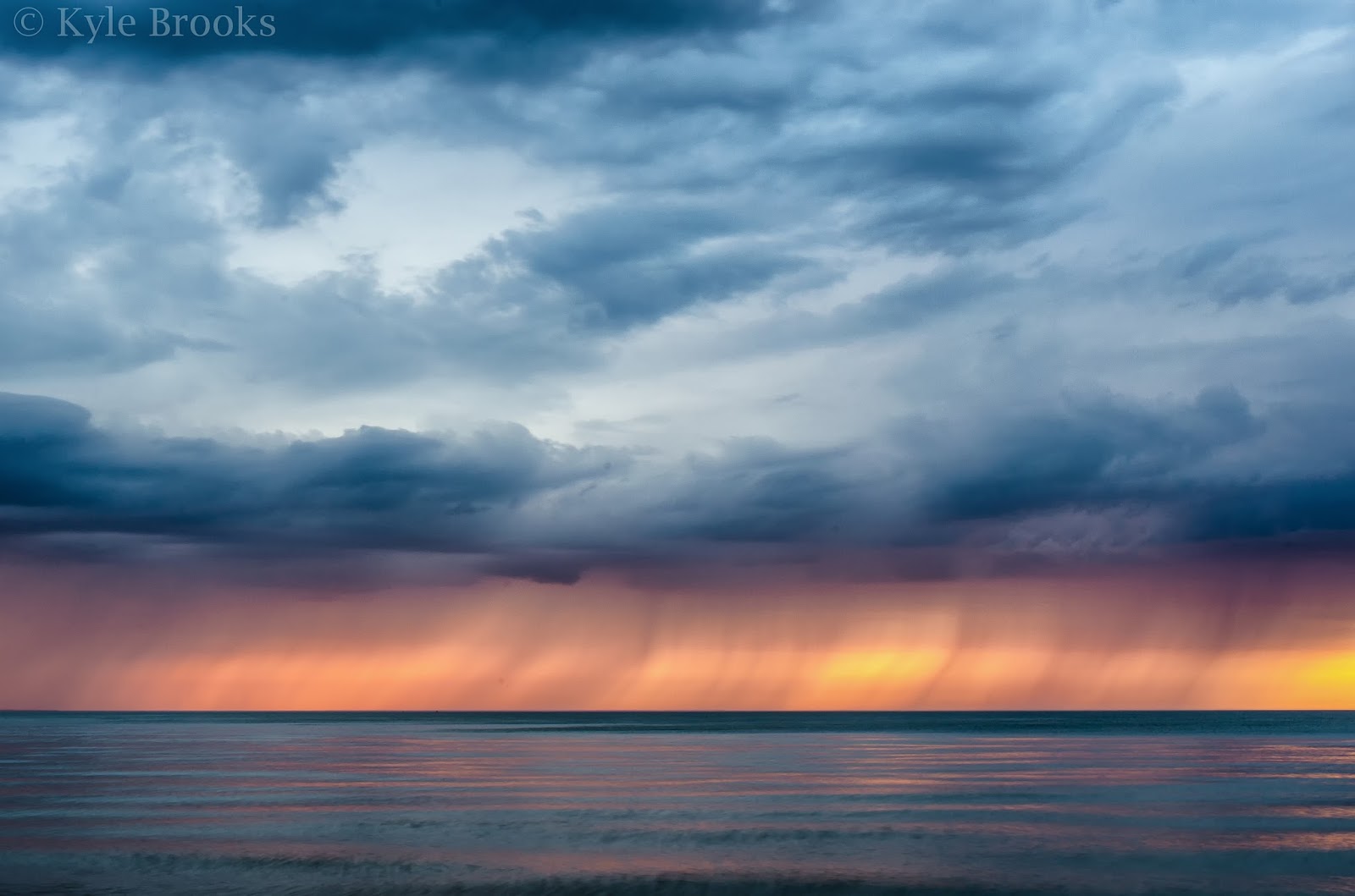 Lake Erie Storm at Sunset Lake Erie Storm at Sunset