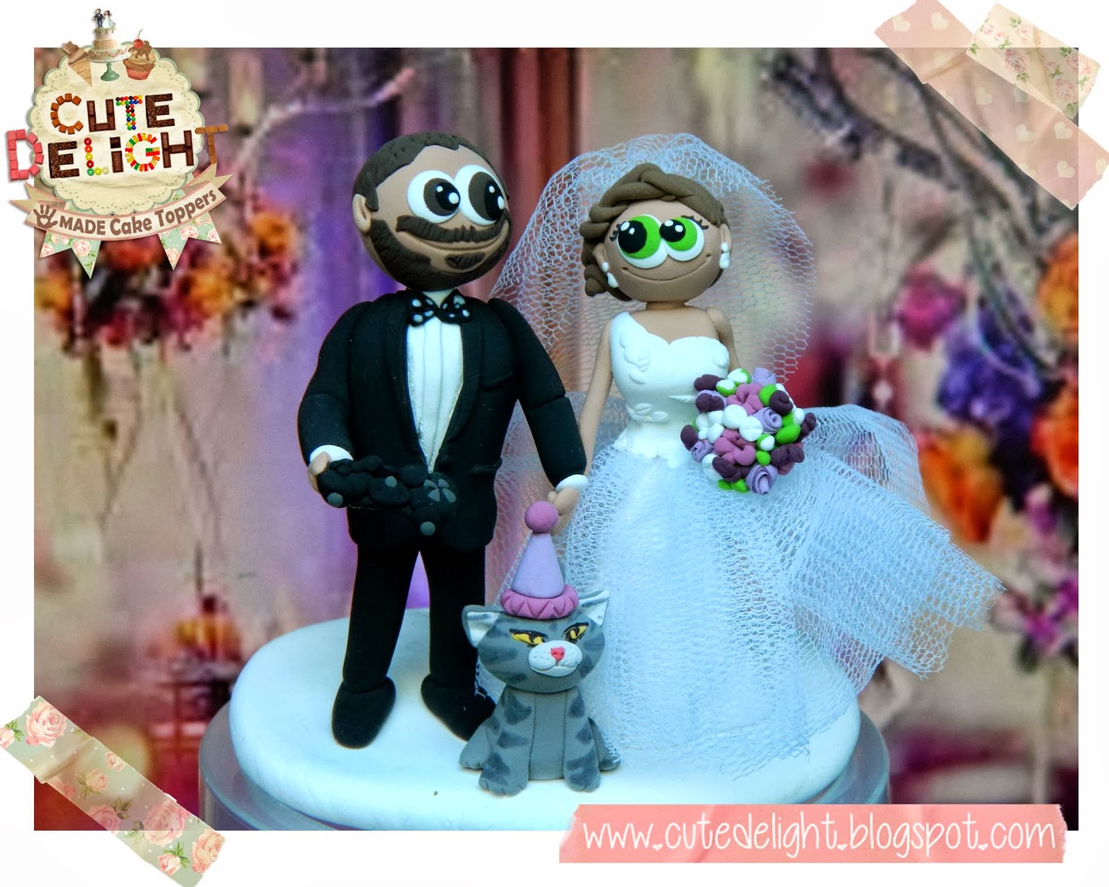 Wedding cake toppers, Custom Cake Topper, Funny cake toppers, Cake