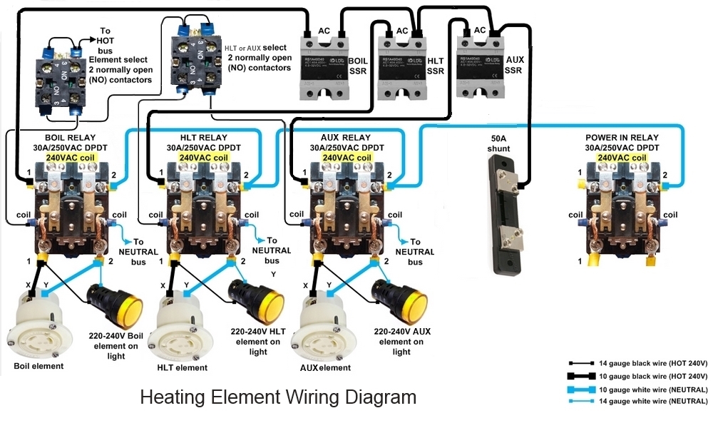 Heating Element Wiring Diagram | Electrical Engineering Blog